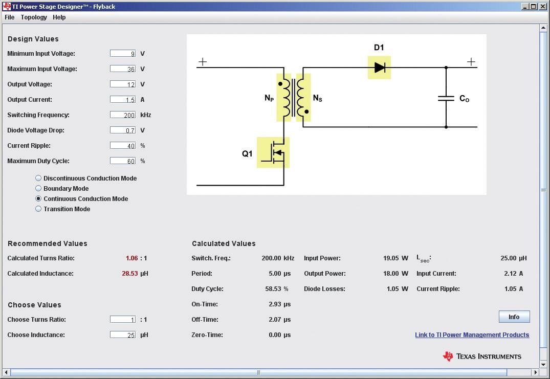 Power Stage Designer™ Tool 2